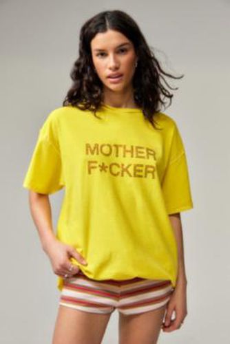 UO - T-shirt coupe dad à motif Mother F*cker par en taille: Small/Medium - Urban Outfitters - Modalova