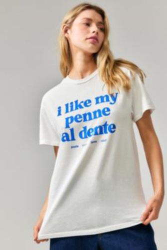 UO - T-shirt boyfriend Al Dente Pasta par en taille: XS - Urban Outfitters - Modalova
