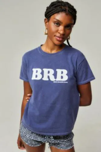 T-Shirt UO BRB par en Marine taille: Medium/Large - Urban Outfitters - Modalova