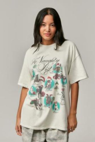 UO Le T-shirt Chiens de la Liste des Vilains par en taille: XS - Urban Outfitters - Modalova