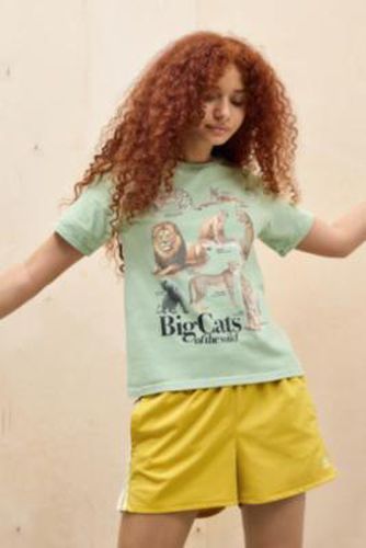 T-shirt ample UO Big Cats par en taille: Medium/Large - Urban Outfitters - Modalova