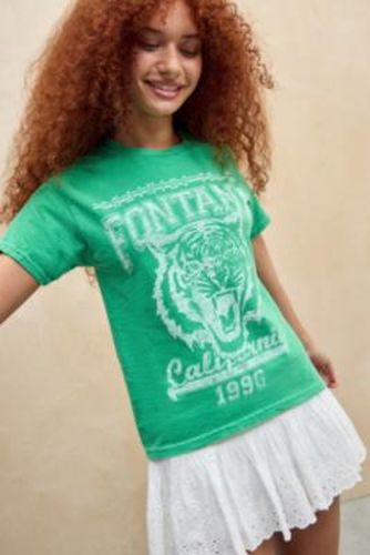 T-shirt ample Fontana Tiger UO par en taille: Medium/Large - Urban Outfitters - Modalova