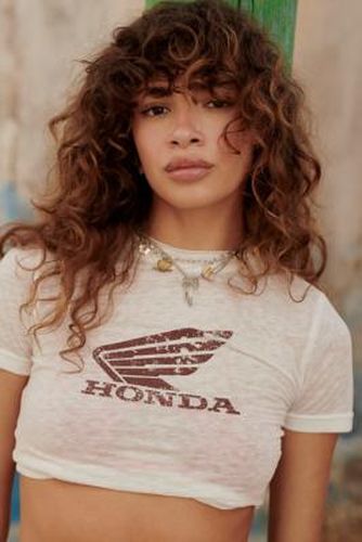 UO - T-shirt court avec logo Honda blanc - Urban Outfitters - Modalova