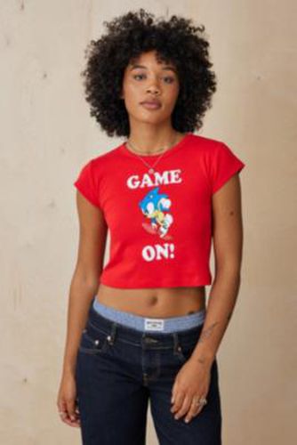 T-shirt bébé décontracté UO Sonic par en taille: XS - Urban Outfitters - Modalova