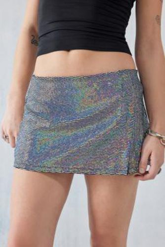 UO - Mini-jupe en jersey dotée de sequins par en taille: Large - Urban Outfitters - Modalova