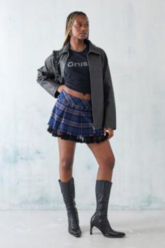 UO - Mini-jupe style kilt en voile à anneaux par en taille: 2XS - Urban Outfitters - Modalova