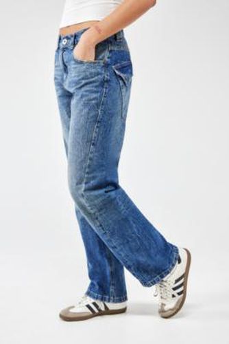 Jeans teinté et torsadé vintage Jet à jambes droites en taille: 24W 32L - BDG - Modalova