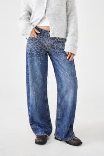 Jeans Kayla taille basse cloutés en taille: 27 l 32 L - BDG - Modalova