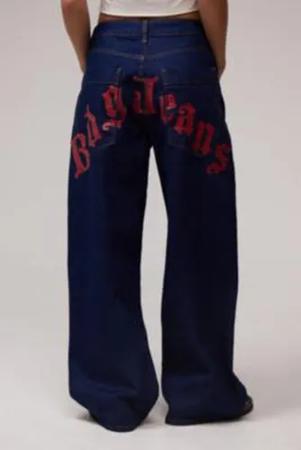 Jeans baggy Jaya avec appliqués de peinture en taille: 27 l 32 L - BDG - Modalova