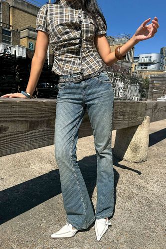 Jeans évasés taille basse à rayures Brooke en taille: 24 l 32L - BDG - Modalova