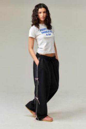 UO - Pantalon de jogging à nauds par en taille: 2XS - Urban Outfitters - Modalova