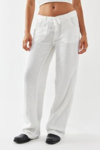 Pantalon en lin blanc à cinq poches en taille: XL - BDG - Modalova