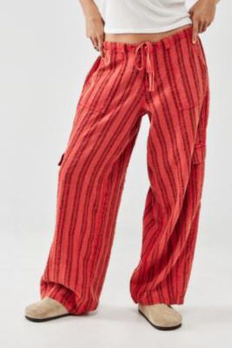 Cody Striped Linen Cocoon Cargo Pants en taille: XS - BDG - Modalova