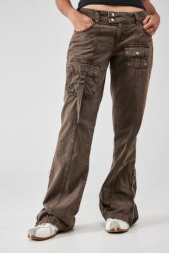 Pantalon cargo bootcut style années 2000 Romi marron en taille: XXS L32 - BDG - Modalova