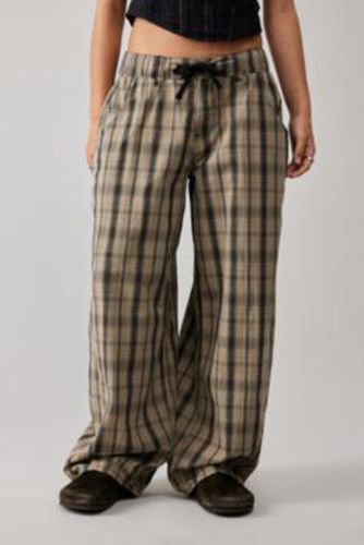 Pantalon cocon Carter à carreaux en taille: Small - BDG - Modalova