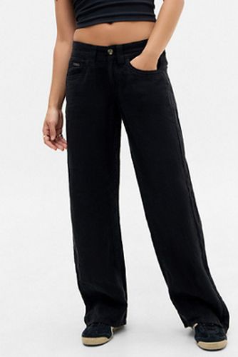 Black Kayla Linen Trousers en taille: XL - BDG - Modalova