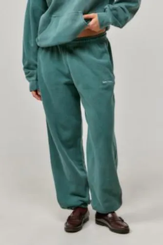 Iets frans. Pantalons de jogging vert poussiéreux avec poignets en taille: XL - iets frans... - Modalova