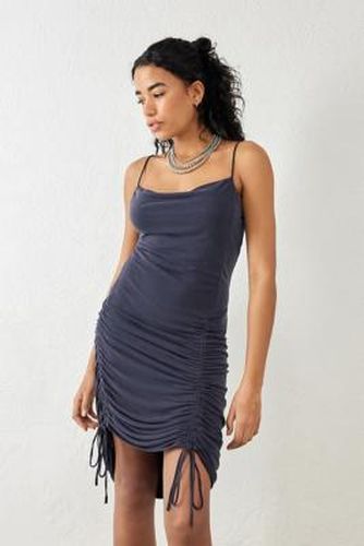 UO - Mini robe froncée en cupro Hanna - Urban Outfitters - Modalova