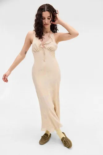 Robe mi-longue écarlate en taille: XS - Kimchi Blue - Modalova