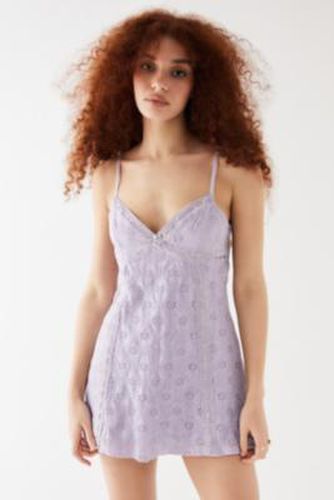 Kimchi Blue - Robce courte Sofia brodée en Lilac taille: 2XS - Urban Outfitters - Modalova