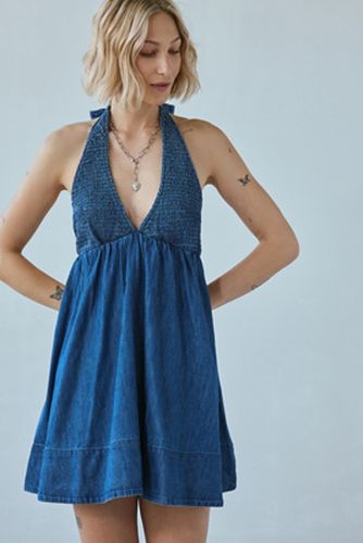 Robe dos-nu smockée Iris en taille: XS - BDG - Modalova