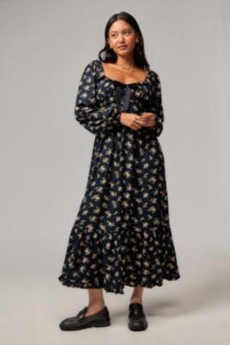 Robe Midi à Fleurs et Ruban Saule en taille: TTP - Kimchi Blue - Modalova