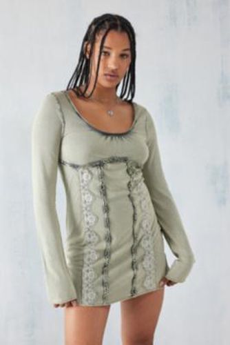 Mini robe Tiana kaki taille: Large - BDG - Modalova