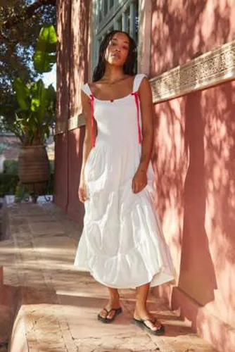Felicity Midi Dress en White taille: 2XS - Kimchi Blue - Modalova