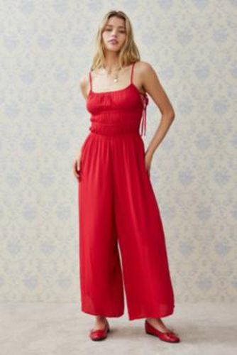Combi-pantalon Narla à bretelles en Rouge taille: 2XS - Kimchi Blue - Modalova
