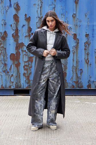Trench-coat en simili cuir en taille: XL - Silence + Noise - Modalova