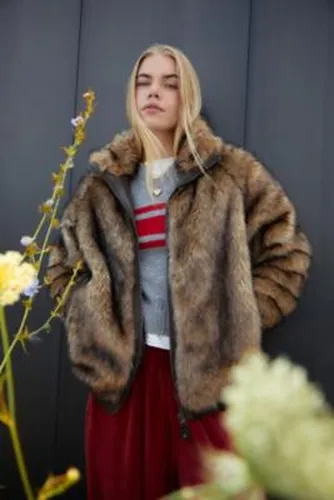 Iets frans. Manteau en fausse fourrure Wade en taille: Small - iets frans... - Modalova