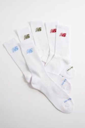 Lot de 3 Paires de Chaussettes Blanches taille: G - New Balance - Modalova