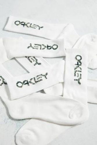 BB1B 2,.0 - Lot de 3 chaussettes blanches à logo blanches - Oakley - Modalova