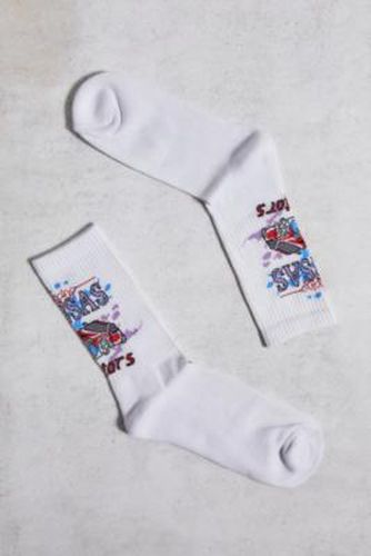 UO - Chaussettes à imprimé voitures de course par en - Urban Outfitters - Modalova