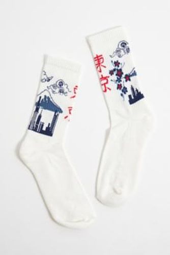 Chaussettes UO Blossom Tree par en taille: TAILLE UNIQUE - Urban Outfitters - Modalova