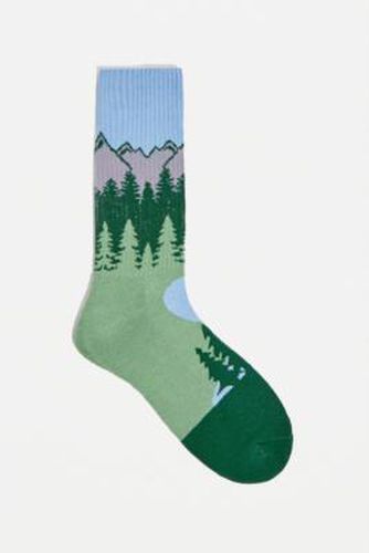 UO - Chaussettes en tricot River Mountain - Urban Outfitters - Modalova
