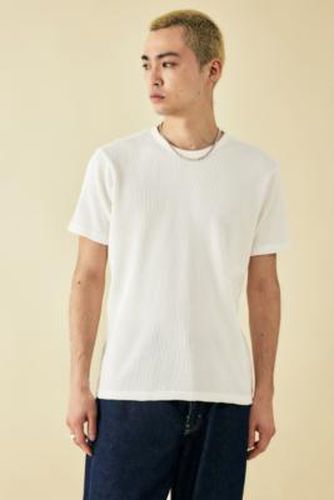 T-shirt en maille gaufrée blanc taille: Medium - BDG - Modalova