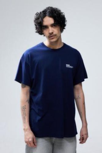 T-Shirt UO Navy Mars par en Bleu taille: XS - Urban Outfitters - Modalova