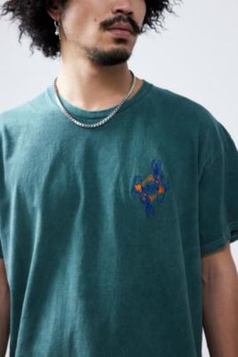 UO - T-shirt brodé motif poisson vert par taille: 2XS - Urban Outfitters - Modalova