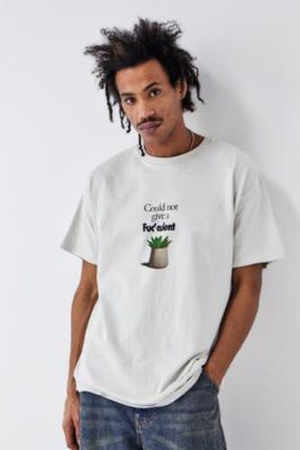 UO - T-Shirt écru Give A Fucculent par en taille: Small - Urban Outfitters - Modalova