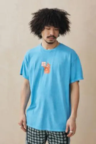UO - T-shirt écureuil F You bleu par taille: 2XS - Urban Outfitters - Modalova