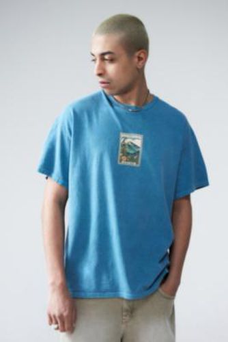 UO - T-shirt à mini motif montagne bleu par taille: 2XS - Urban Outfitters - Modalova
