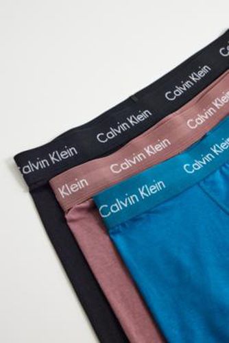 Lot de 3 boxers Bnoir, mauve et bleu en taille: Small - Calvin Klein - Modalova