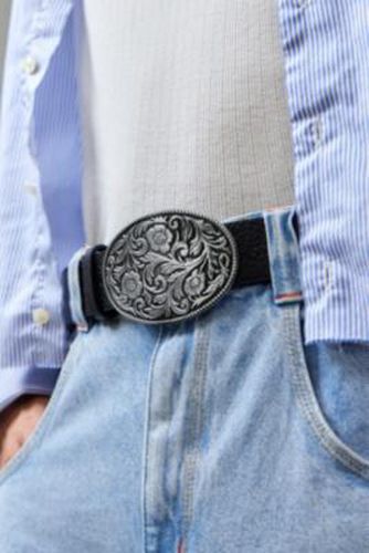 UO Western Flower Buckle Belt par en taille: Small/Medium - Urban Outfitters - Modalova