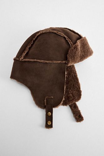 Chapeau de trappeur en suédine marron UO par en taille: TAILLE UNIQUE - Urban Outfitters - Modalova