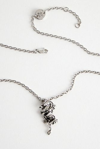 Dragon Pendant Necklace en taille: TAILLE UNIQUE - Ed Hardy - Modalova