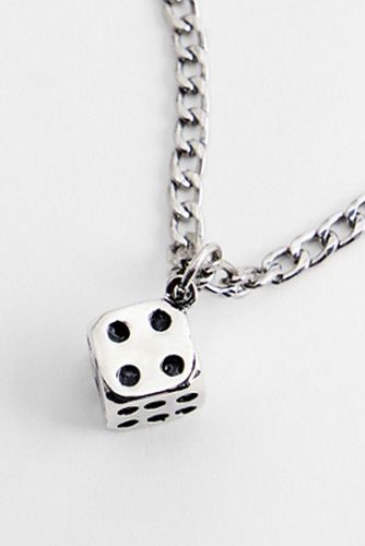 Dice Chain Pendant Necklace en taille: TAILLE UNIQUE - Silence + Noise - Modalova