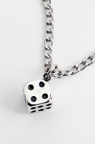 Dice Chain Pendant Necklace en taille: TAILLE UNIQUE - Silence + Noise - Modalova