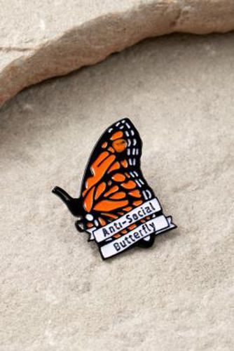 UO - Pin's Anti-Social Butterfly par en - Urban Outfitters - Modalova