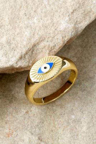 Bague Focus plaquée or - Serge DeNimes - Modalova